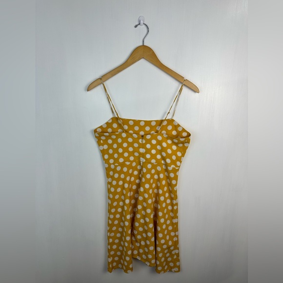 Volcom • Read the room yellow polka dot dress • Small - Picture 7 of 10